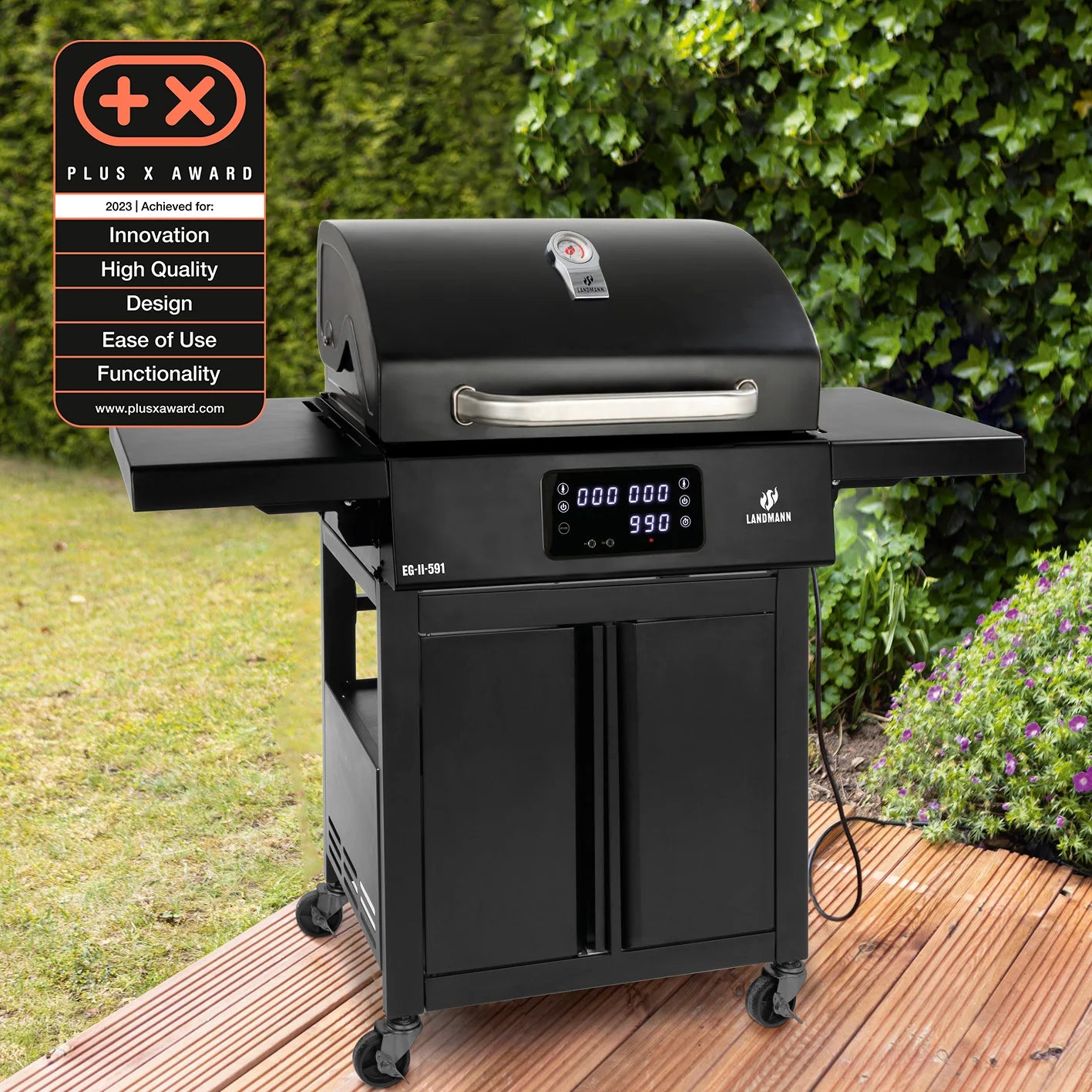 Landmann E-grill - Elektrisk Grill Airfryer På Köpet