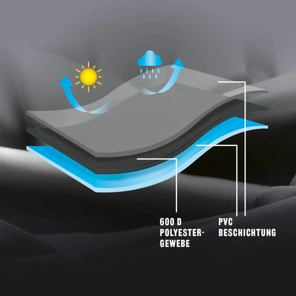 Grillöverdrag Premium XL BLACK 15707-B