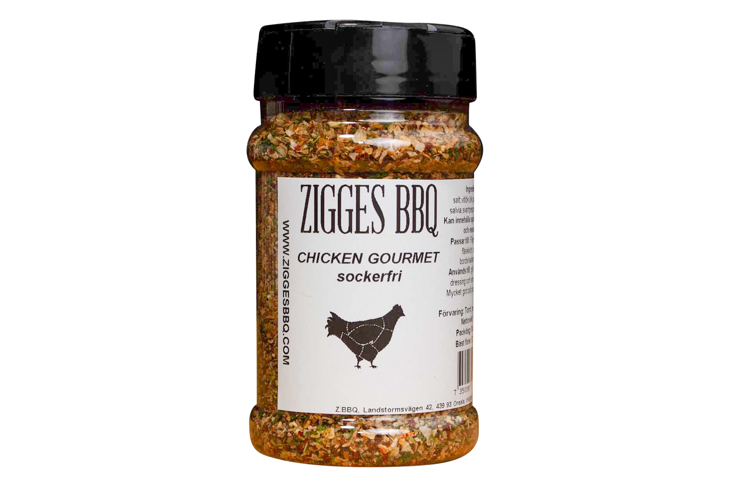 Zigges BBQ Chicken Gourmet ströare 200g