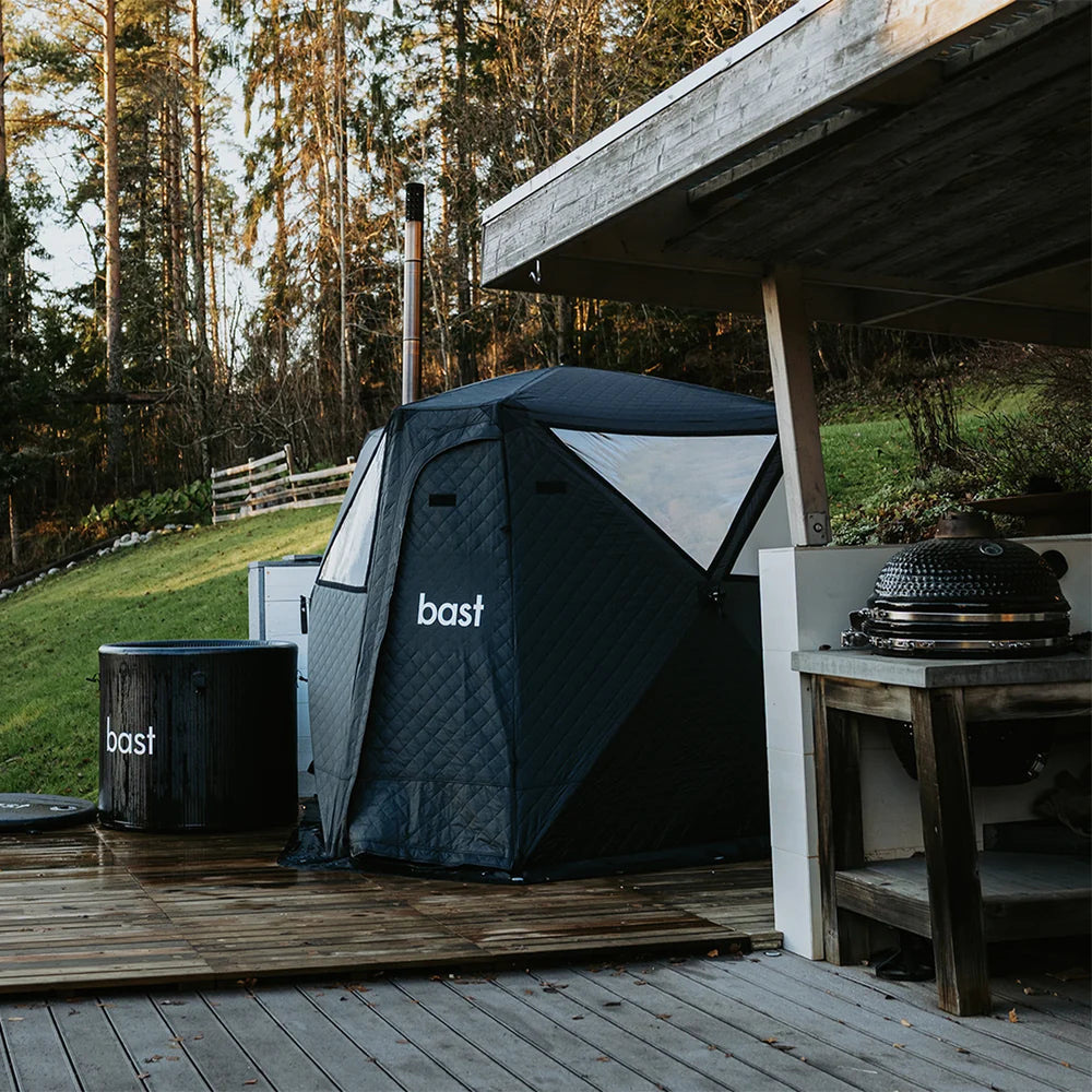 Bastutält Bast Sauna Näver Premium