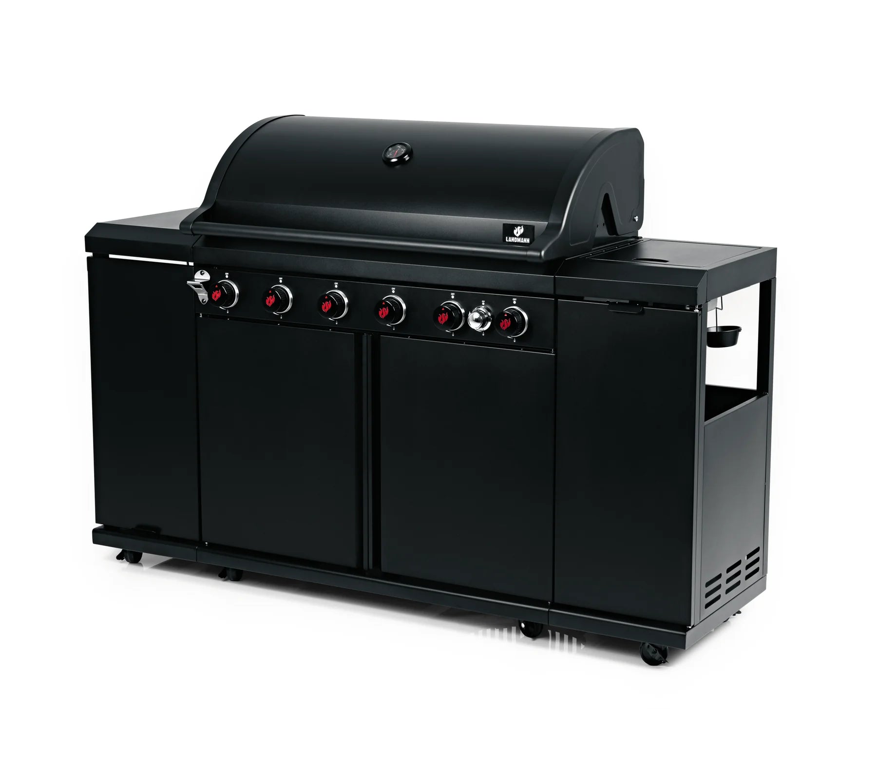 Landmann Outdoor Kitchen 6.1 MaxX Svart Airfryer På Köpet