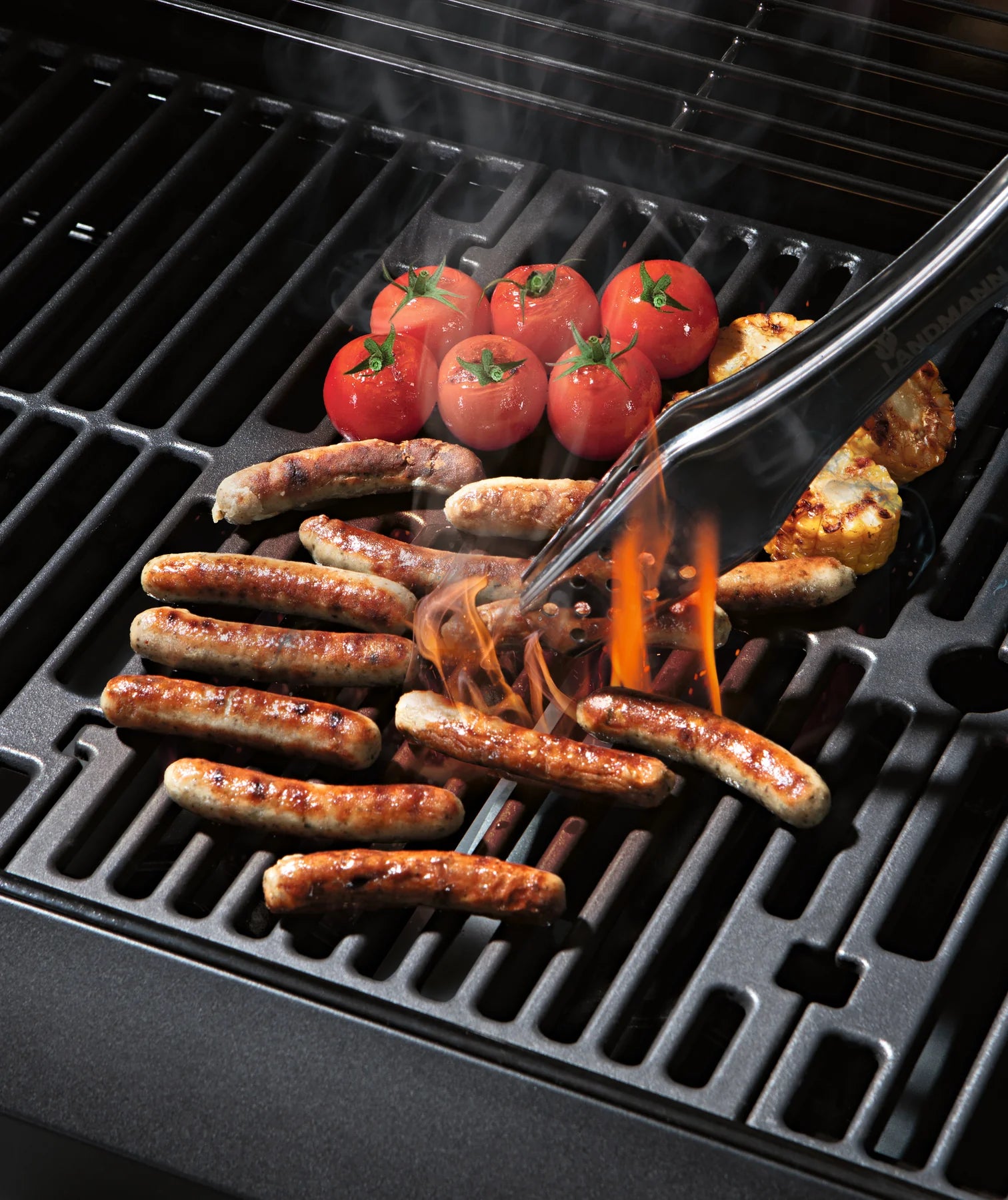 Landmann Outdoor Kitchen 6.1 MaxX Svart Airfryer På Köpet
