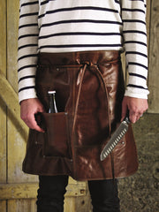 B Away midjeförkläde skinn