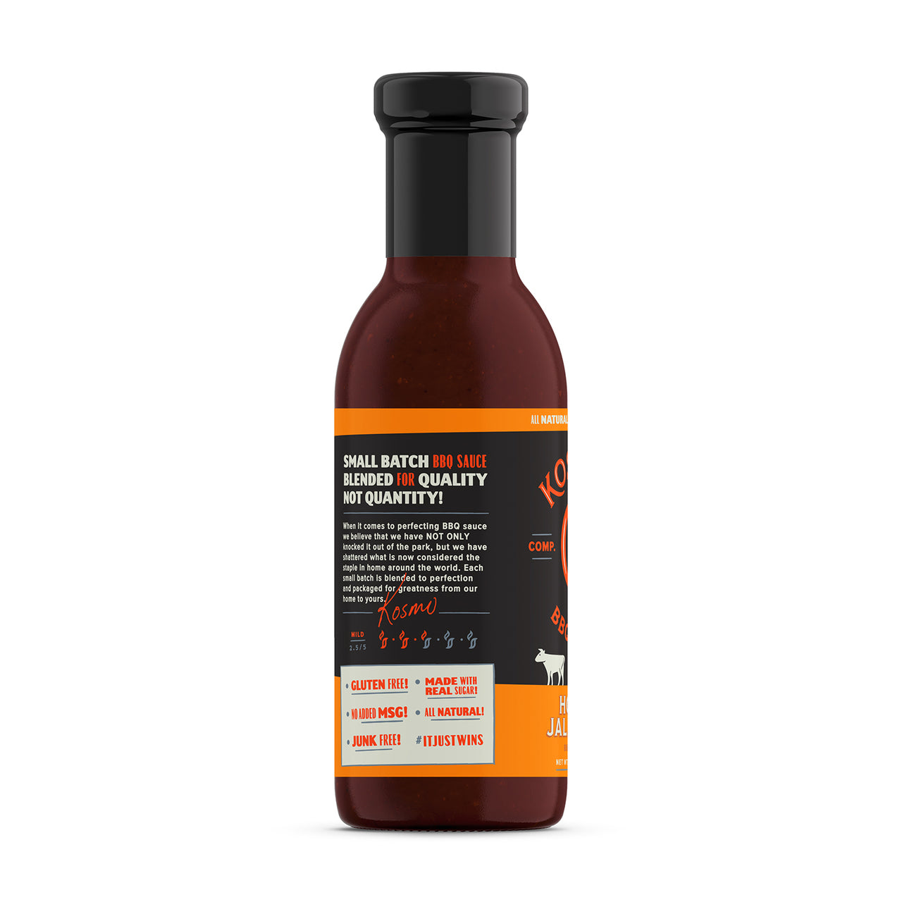 KosmosQ Honey Jalapeno BBQ Sauce