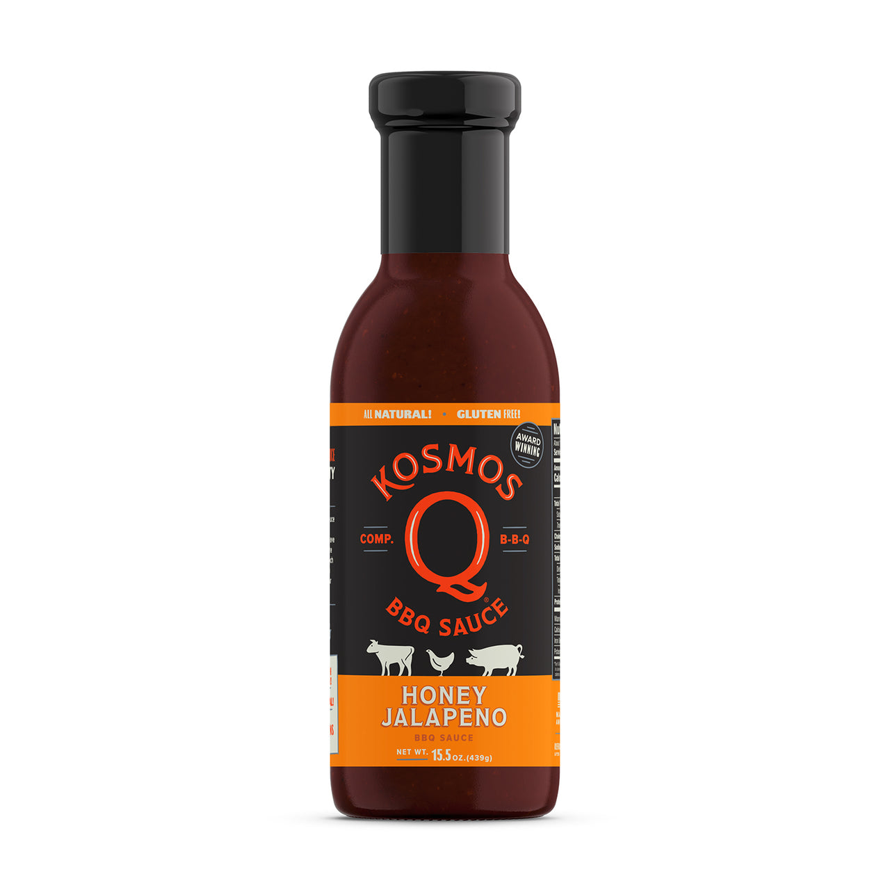 KosmosQ Honey Jalapeno BBQ Sauce
