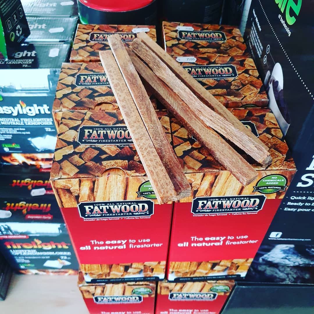 Fatwood firestarter