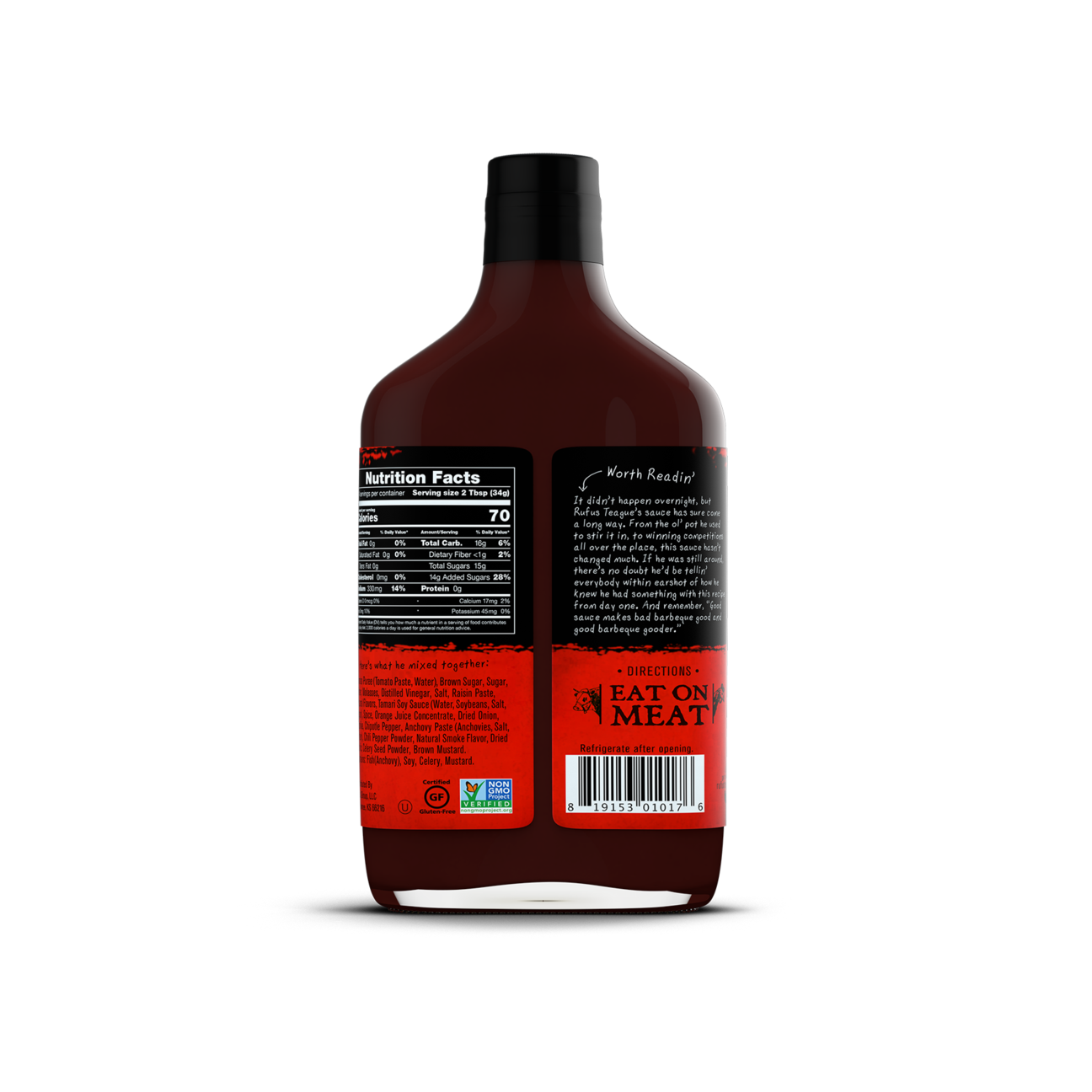 Rufus Teague Blazin Hot Sauce