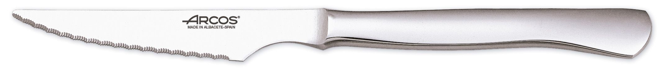 Arcos Stekkniv 11cm Serraterad Matt Stål 6-pack