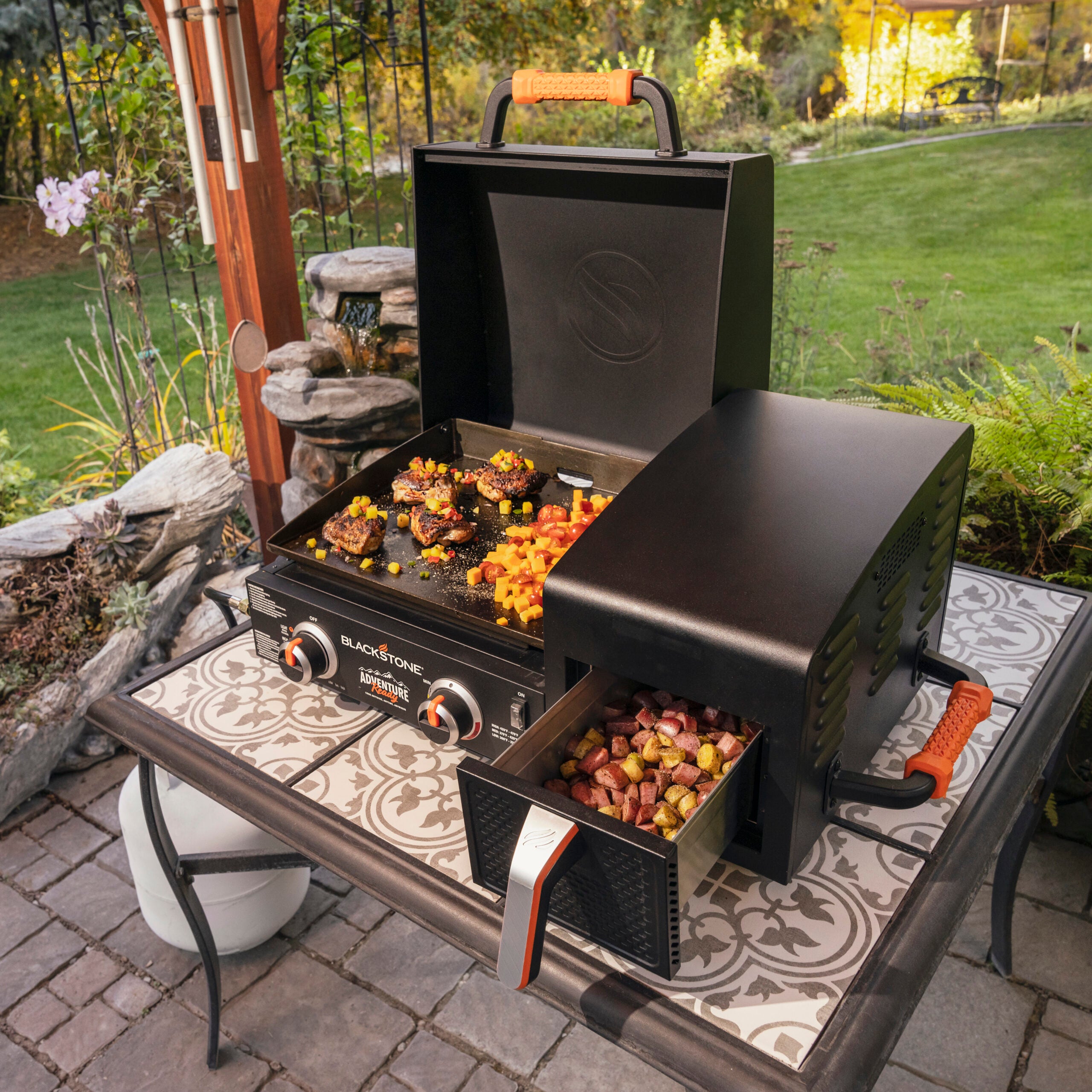 Blackstone 17" griddle with airfryer