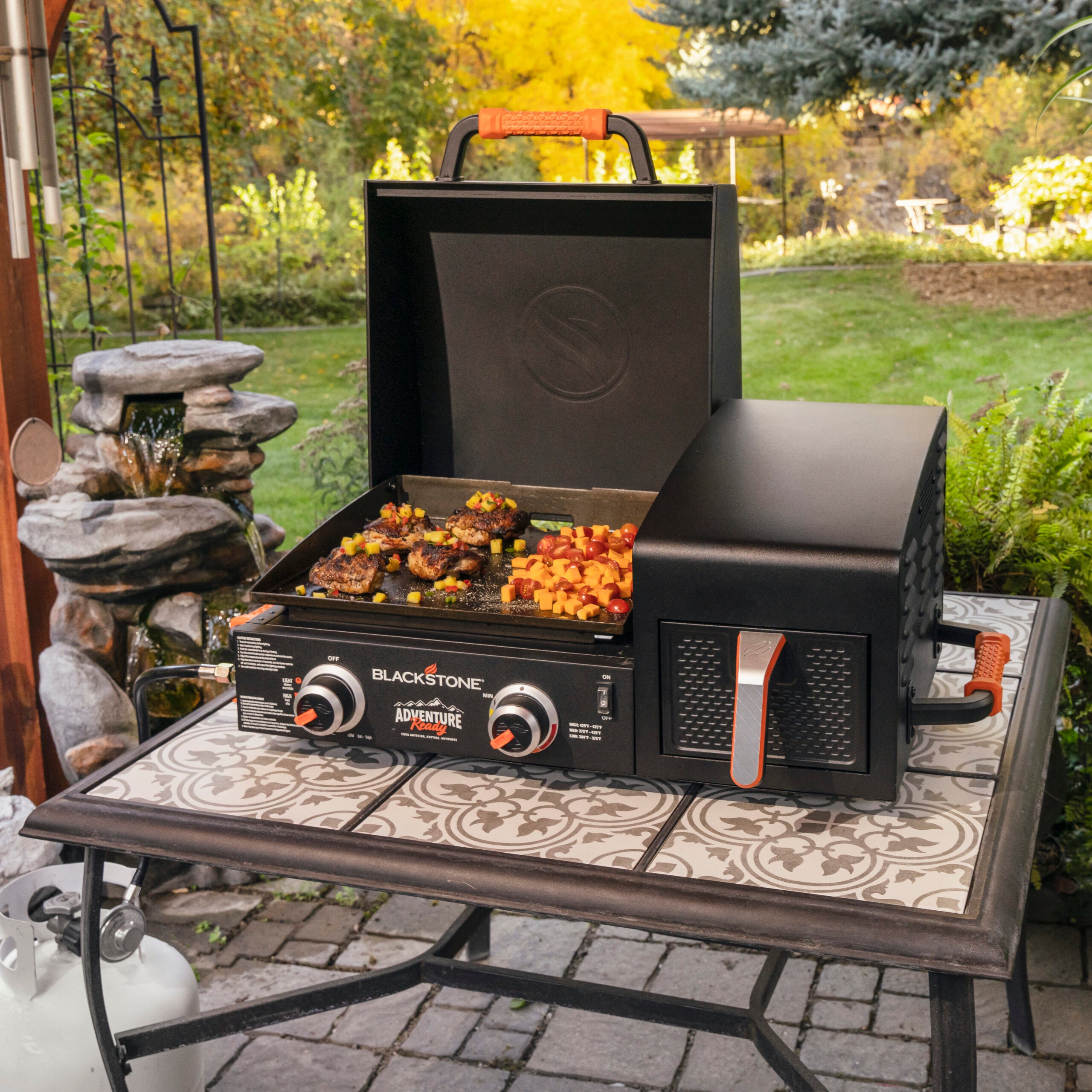 Blackstone 17" griddle with airfryer