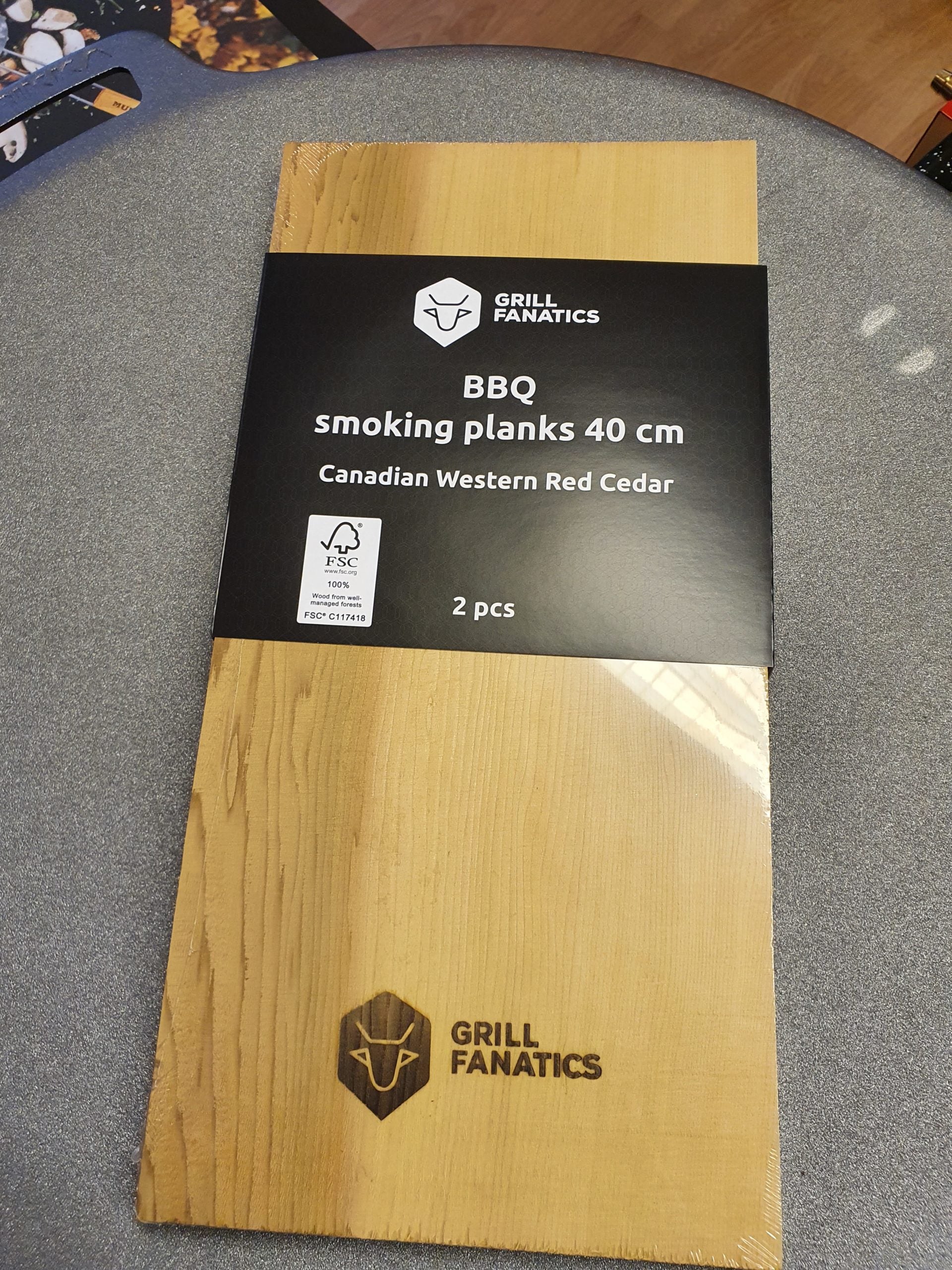 Grill Fanatics Grillplanka Ceder 2-pack 40cm