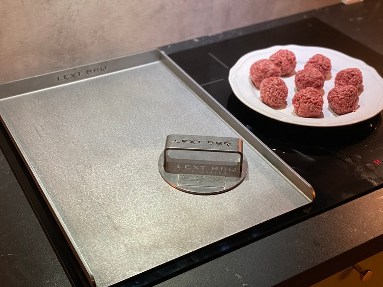 STEKBORD 48X34CM Kolstål LEXT BBQ