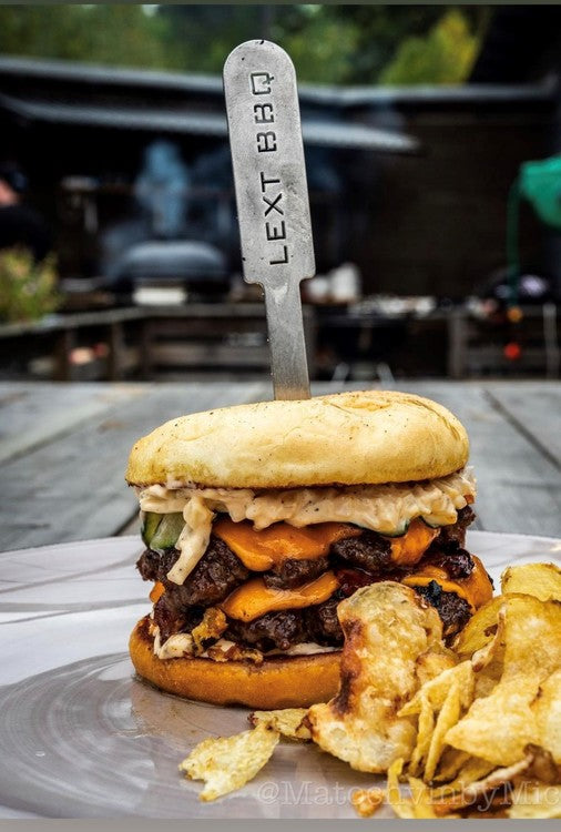 Mini spett / Burgarpinne 14cm LEXT BBQ 6-pack