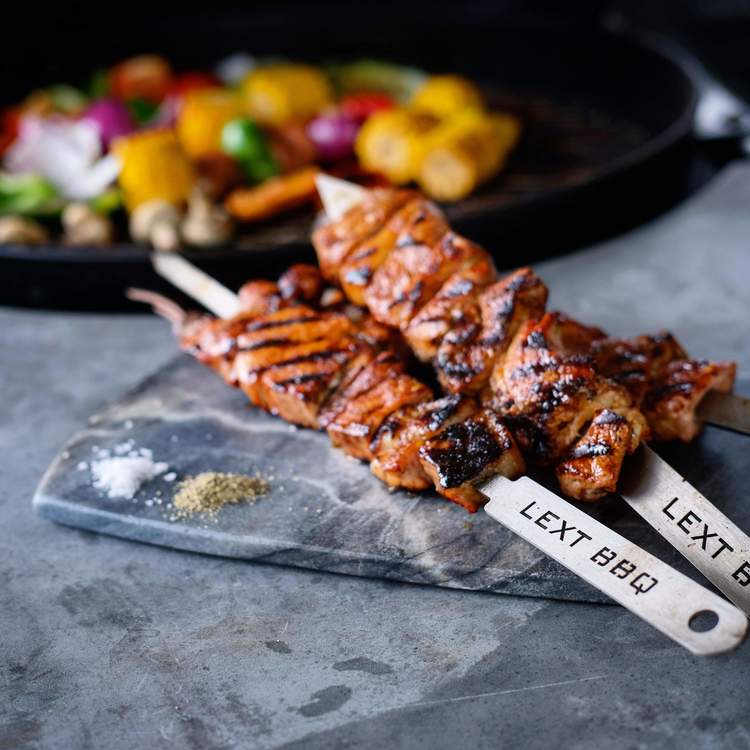 Grillspett Smal LEXT BBQ 5-pack
