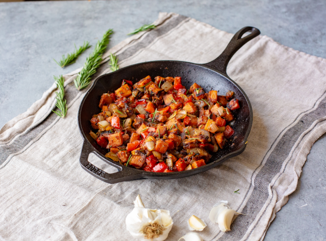 10 Inch Cast Iron Chef Style Skillet