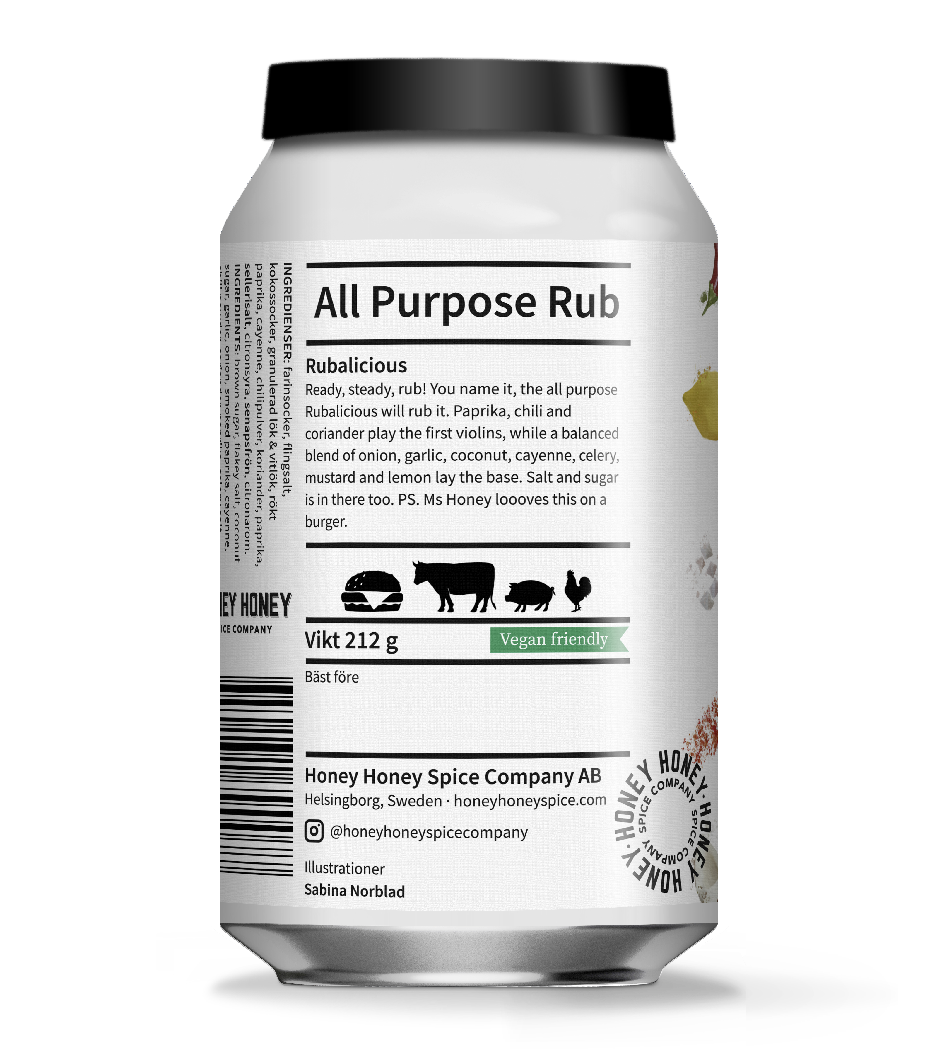 Honey Honey Rubalicious All Purpose Rub