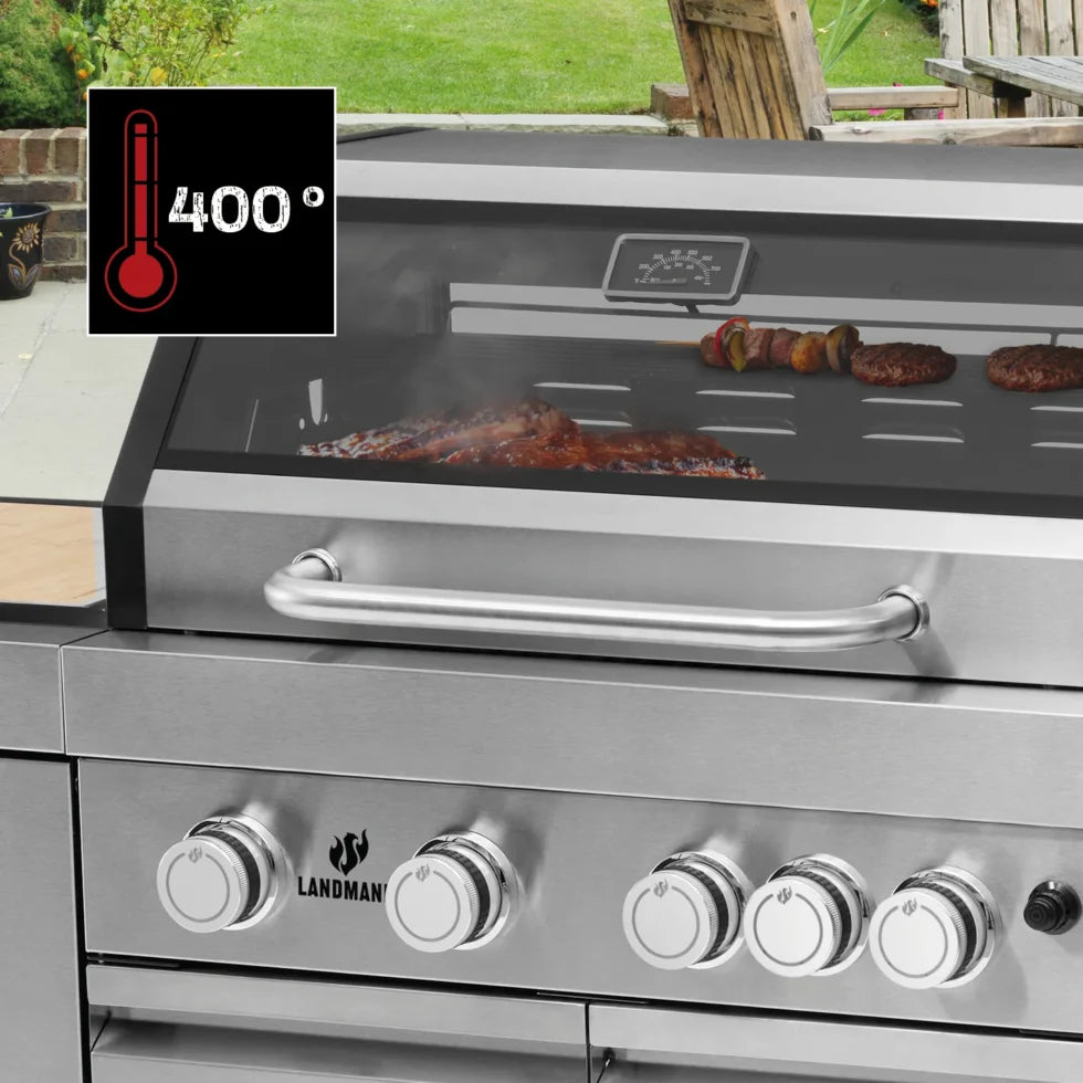 Landmann Avalon Hybrid Kitchen 4.1 MaxX Airfryer På Köpet