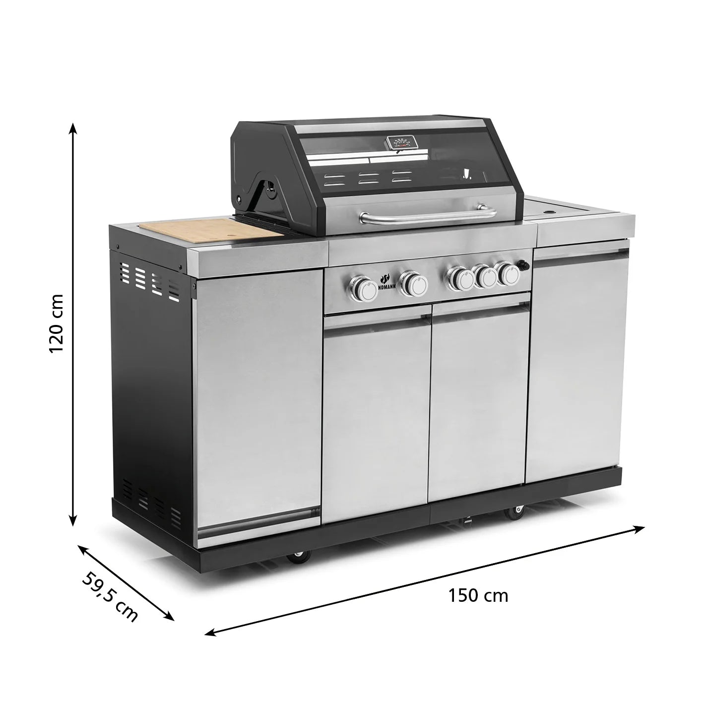 Landmann Avalon Hybrid Kitchen 4.1 MaxX Airfryer På Köpet
