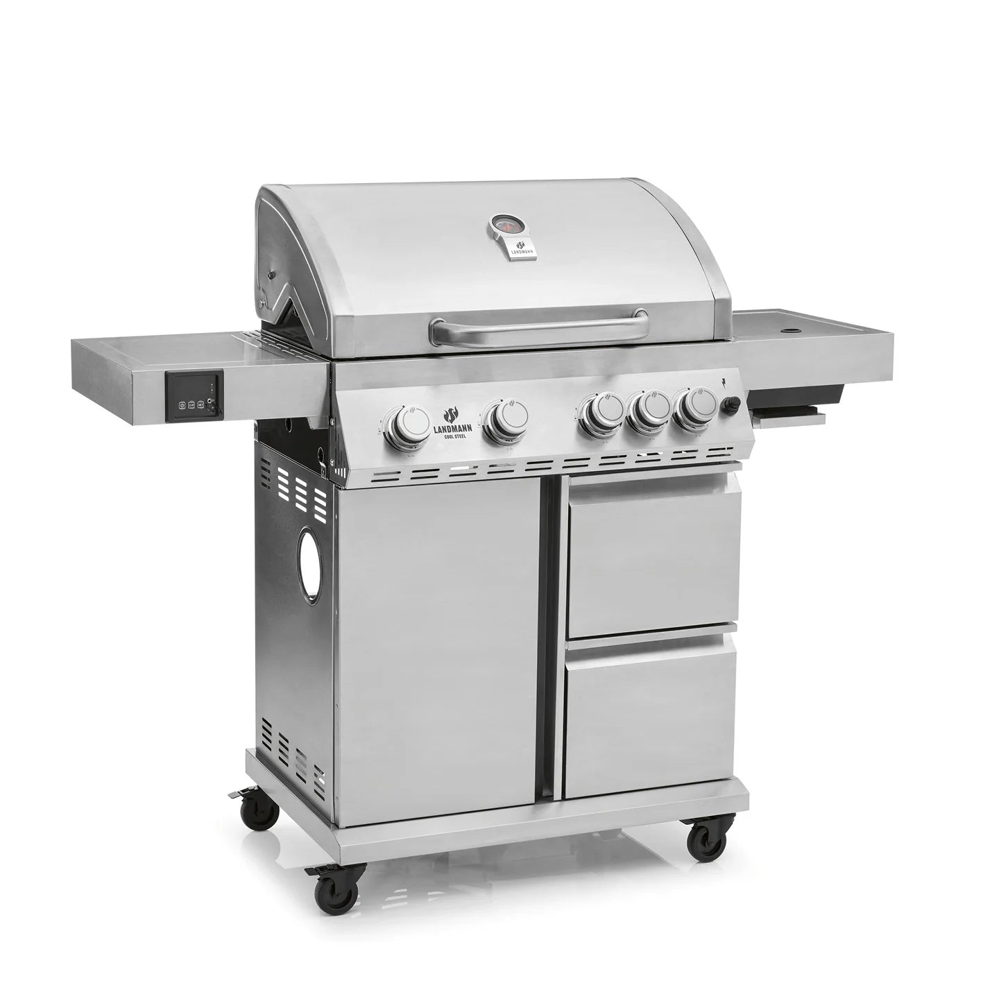 Landmann Gasolgrill Cool Steel 4.1 maxX Airfryer På Köpet