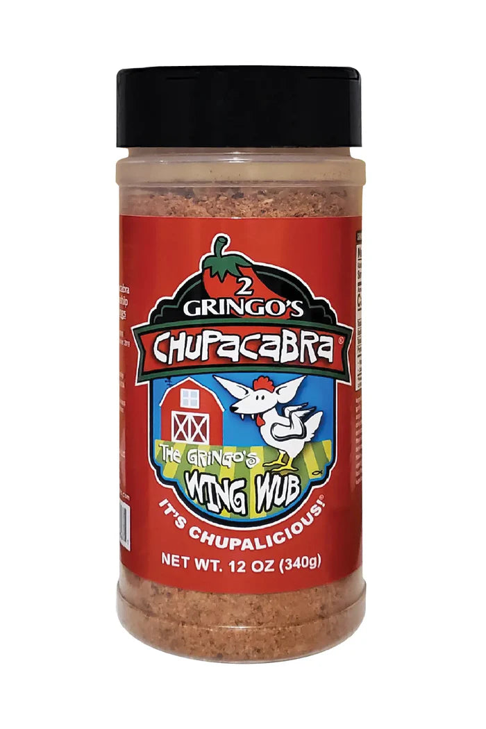 2 Gringo Chupacabra Wing Rub