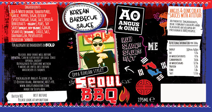 Angus & Oink Korean BBQ Sauce