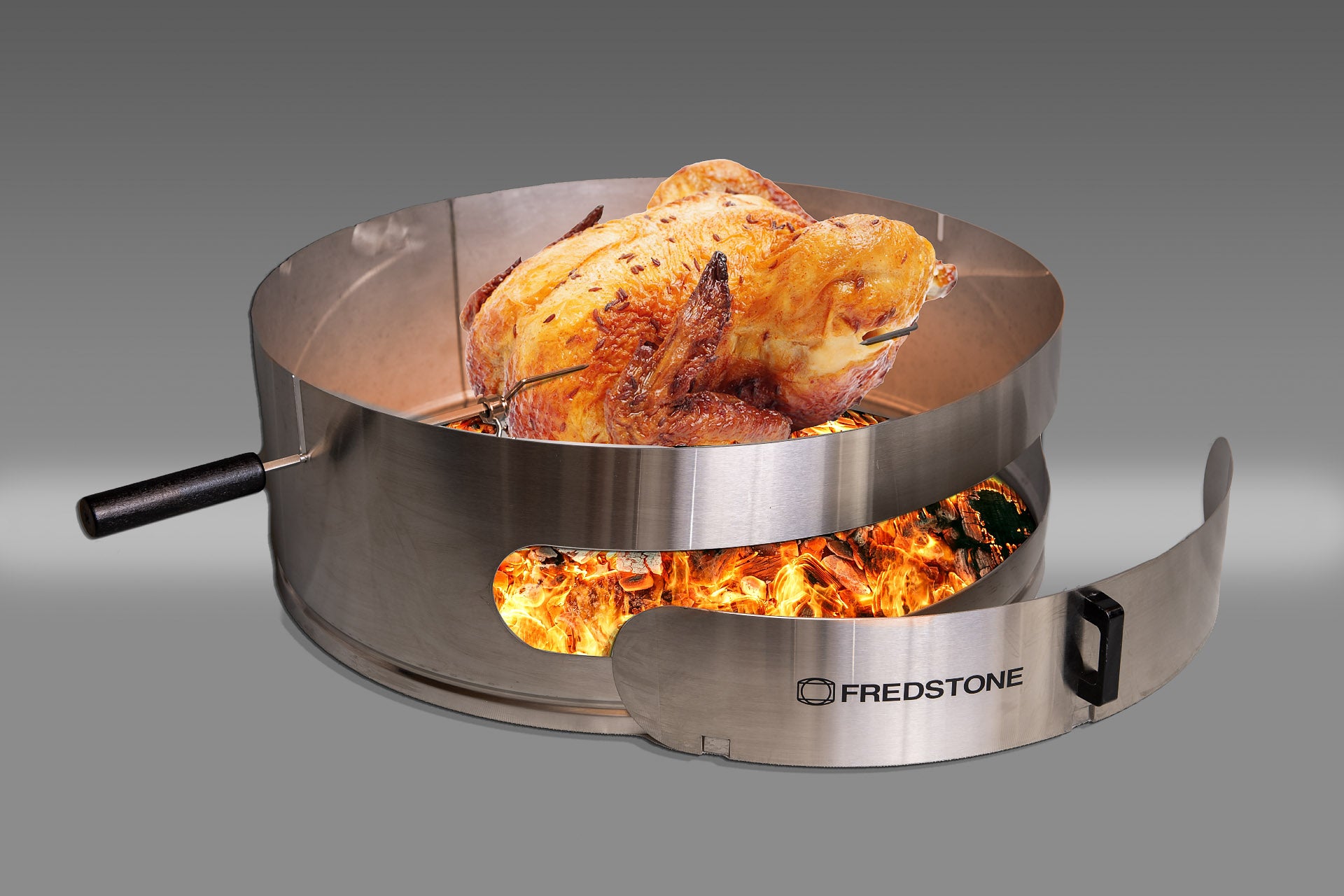 Fredstone Rotisserie Och Pizzainsats 57 cm