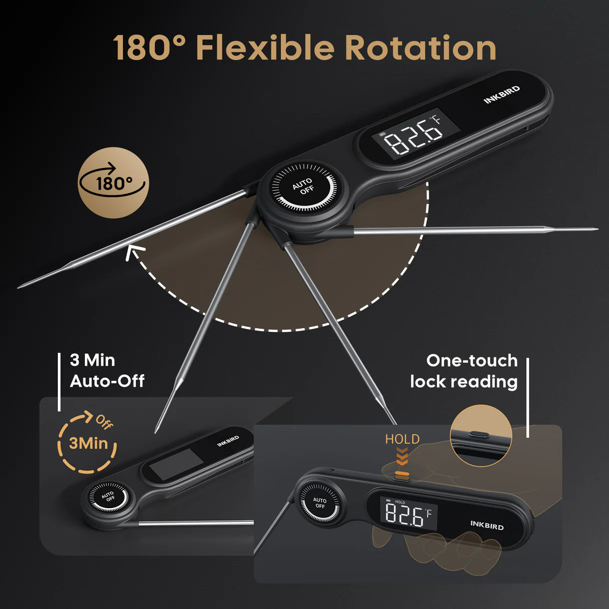 Inkbird IHT-21K Snabbavläsningstermometer