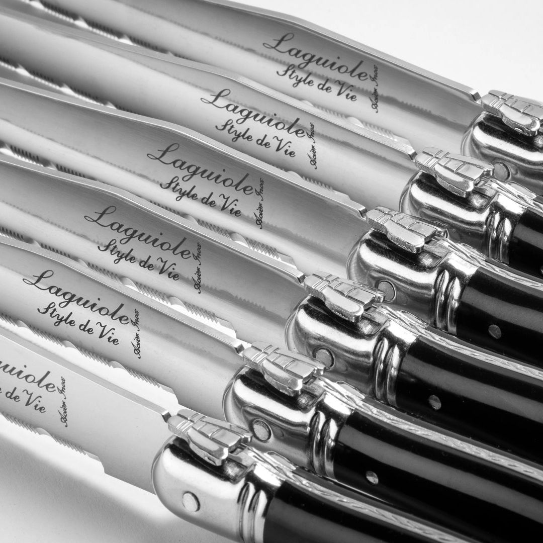 Grillknivar Laguiole Black