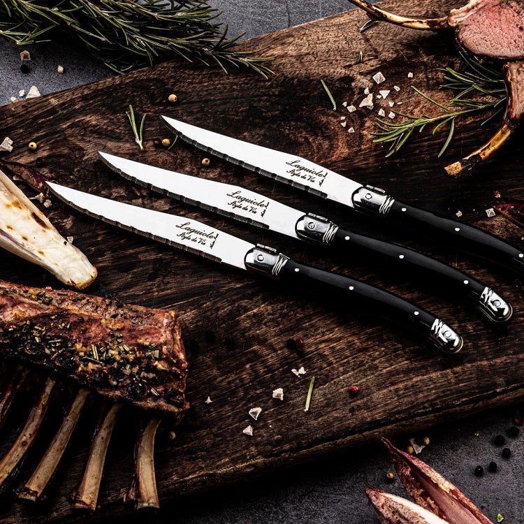 Grillknivar Laguiole Black