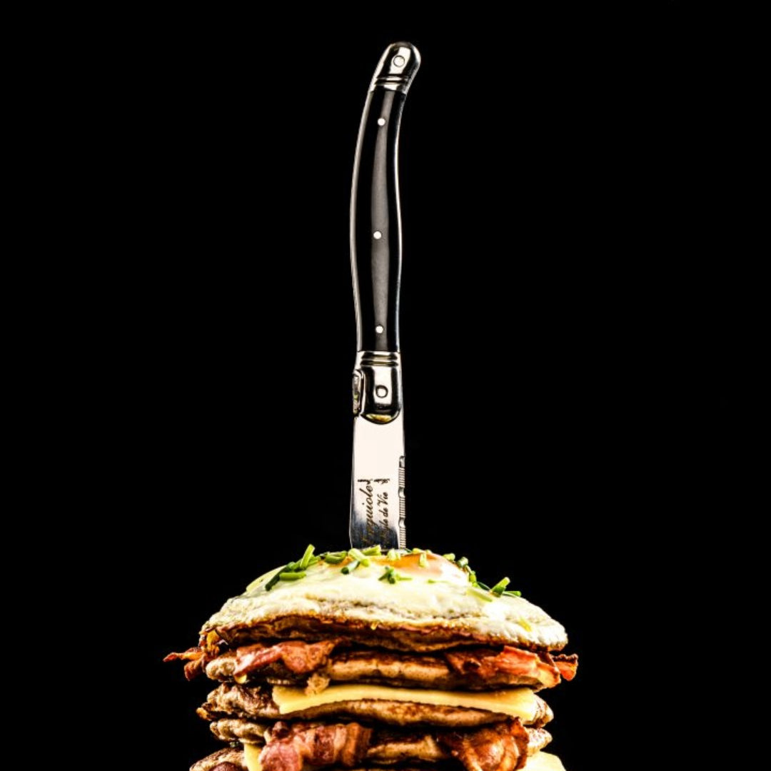 Grillknivar Laguiole Black