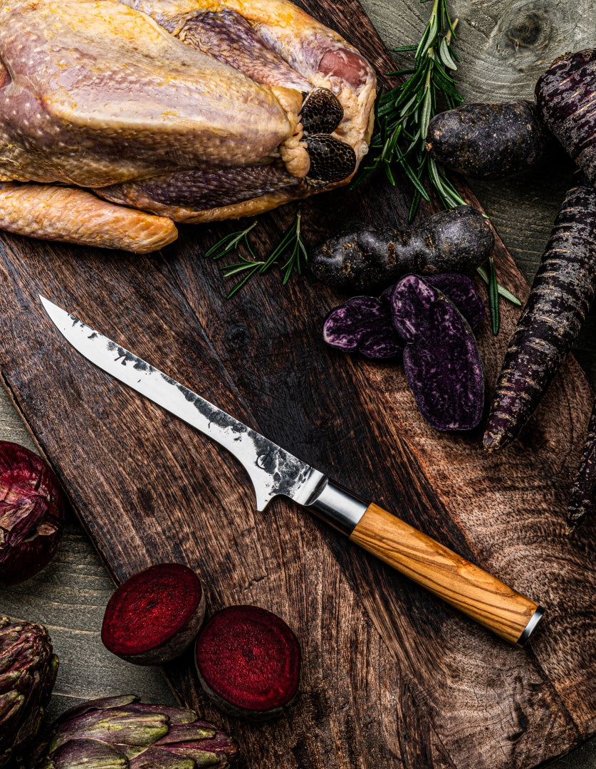 Urbeningskniv Forged Olive