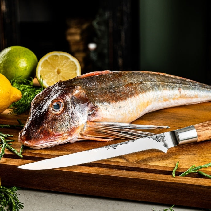 Fiskfilékniv Forged Olive