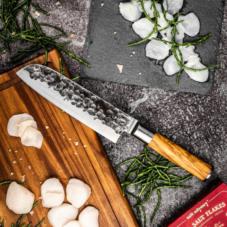 Santokukniv 18 Forged Olive