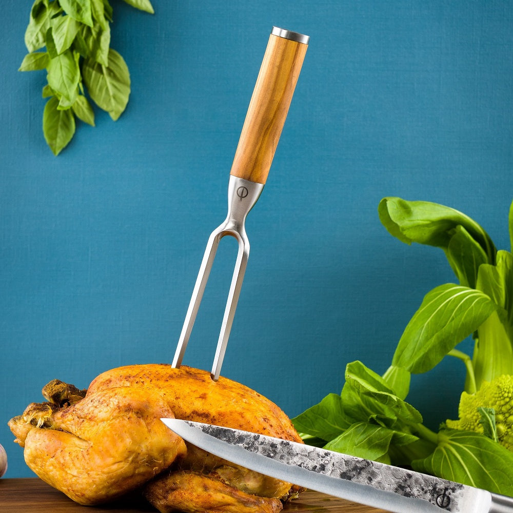 Stekgaffel Forged Olive