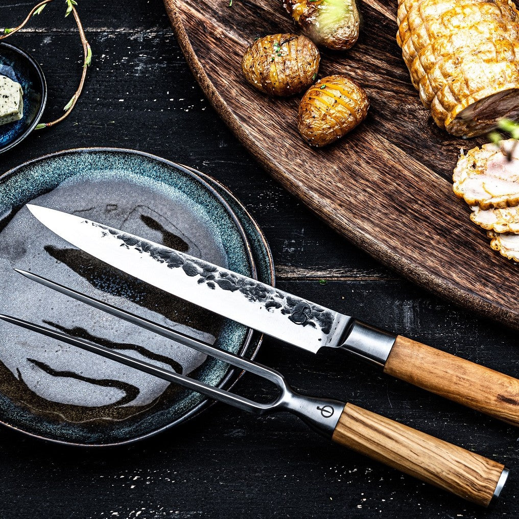 Stekgaffel Forged Olive