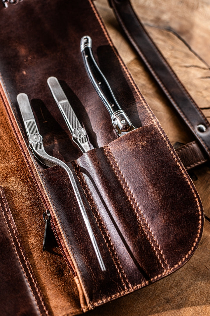 Knivfodral 8 Knivar Forged