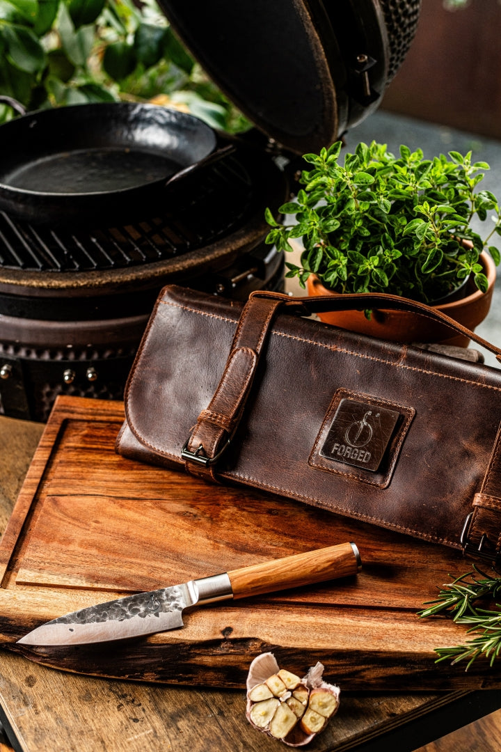 Knivfodral 8 Knivar Forged