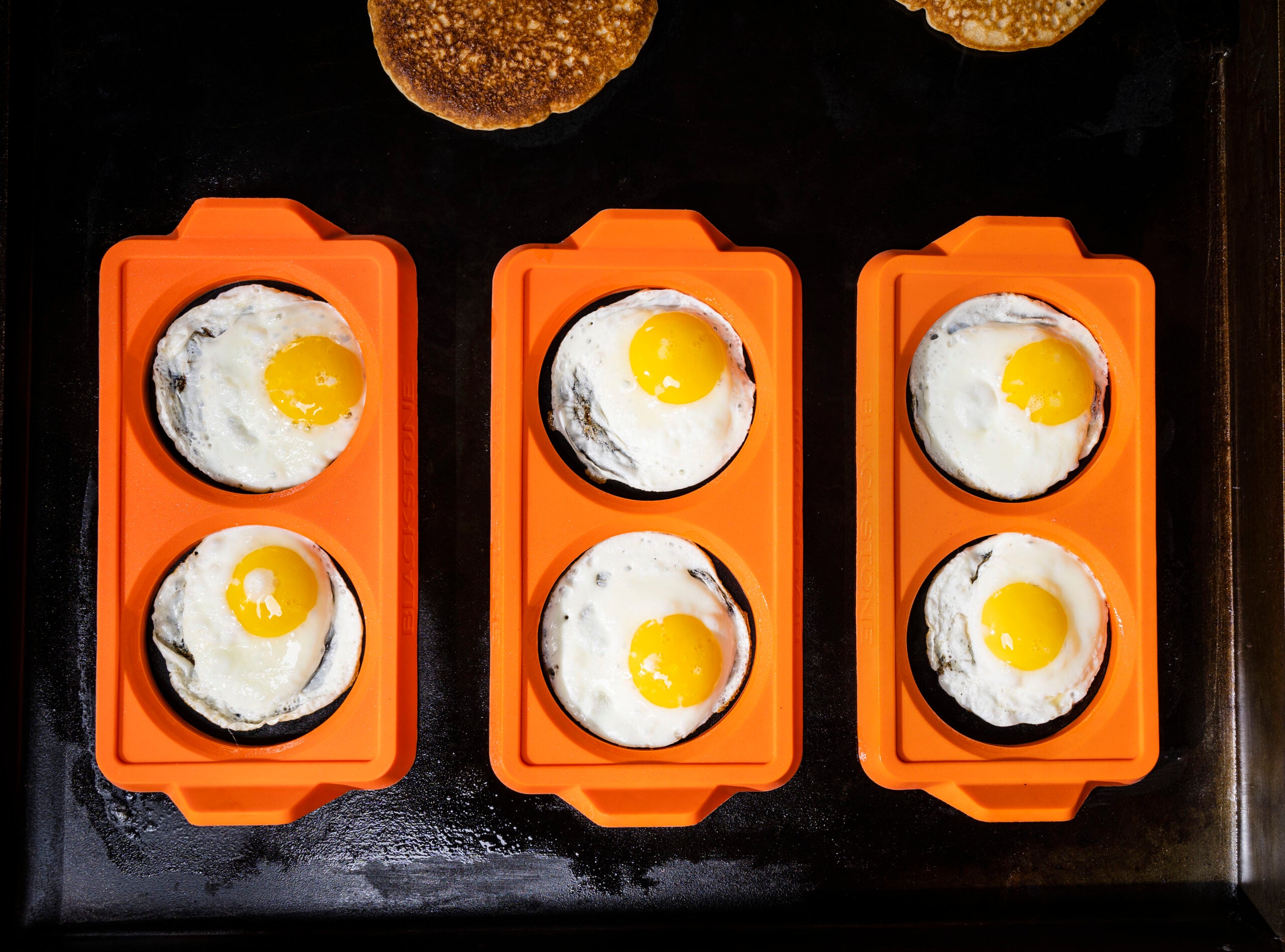 Blackstone 2 section egg ring tray