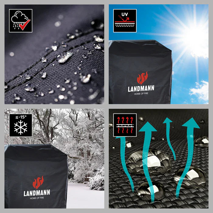 Landmann Grillöverdrag Premium L BLACK