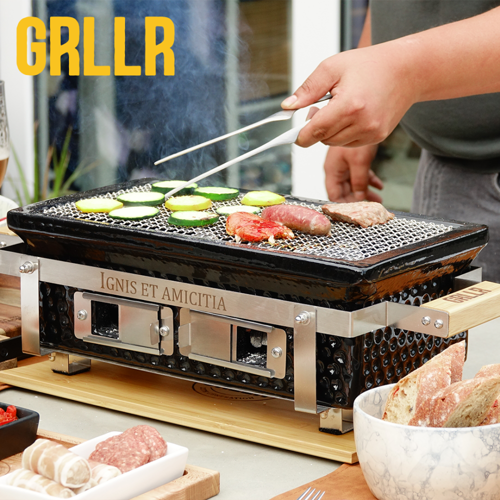 Hibachi Bordsgrill Grllr Osaka Svart