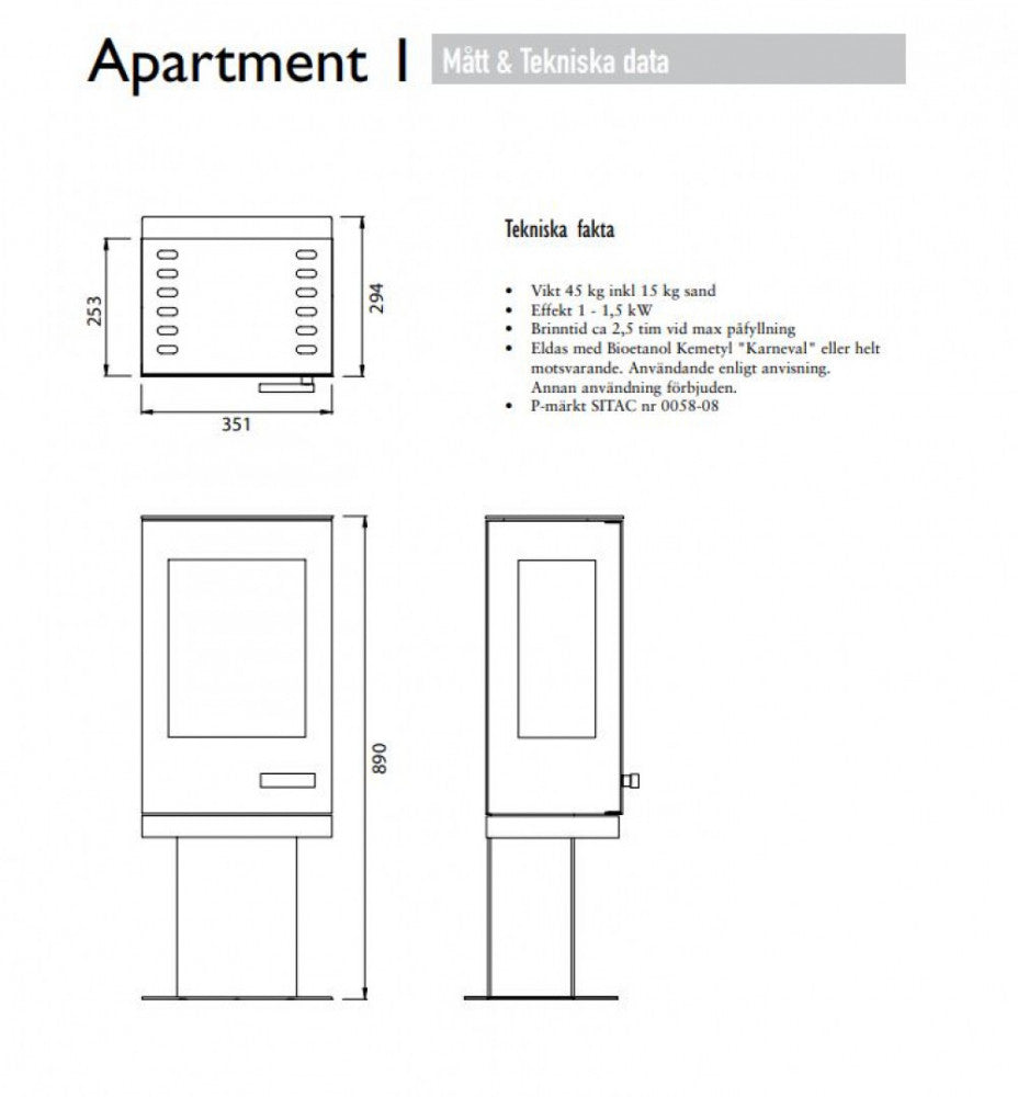 Etanolkamin Apartment 1