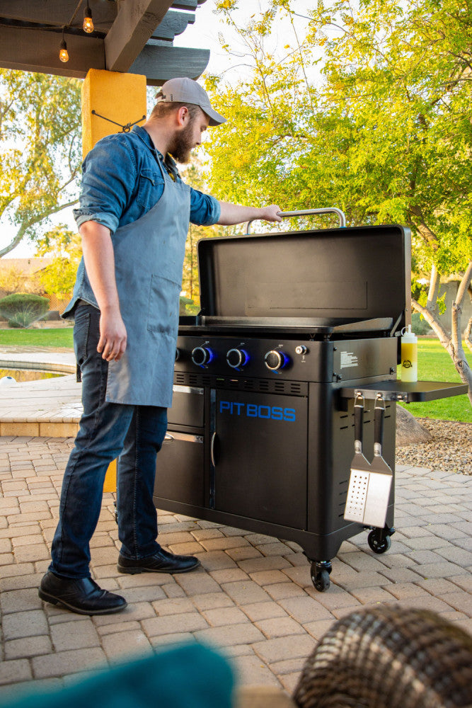Pit Boss Ulrimate Plancha 5 Burner With Cabinet
