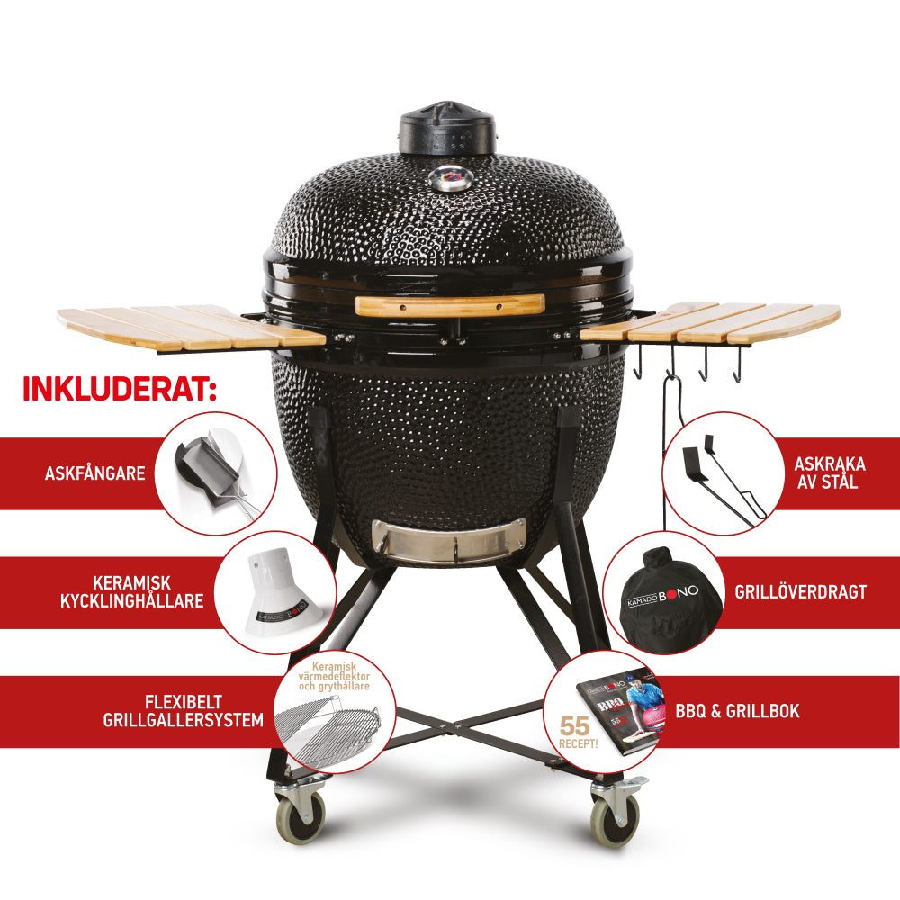 Kamado Bono Limited Svart