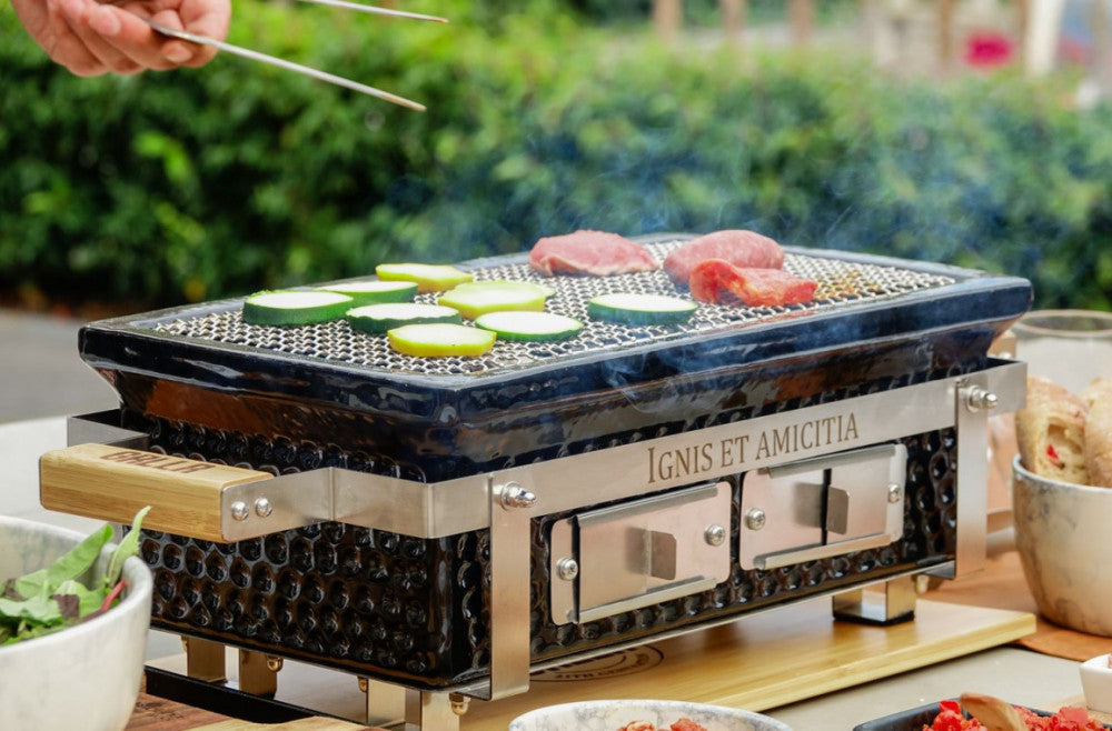 Hibachi Bordsgrill Grllr Osaka Vit