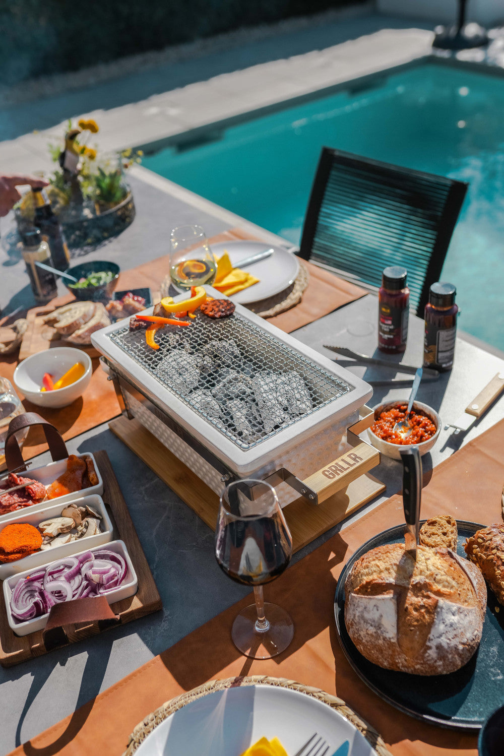 Hibachi Bordsgrill Grllr Osaka Svart