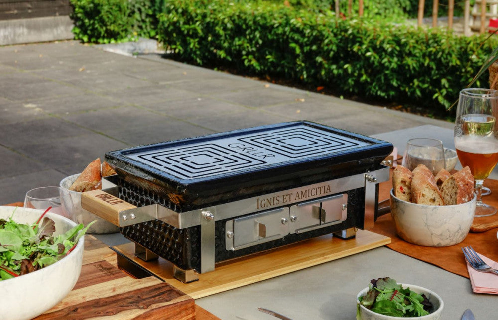 Hibachi Bordsgrill Grllr Osaka Svart