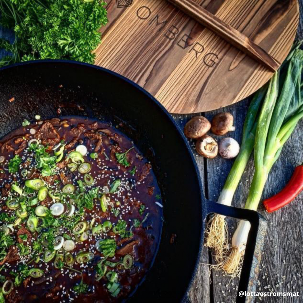 Wokpanna Gjutjärn Omberg