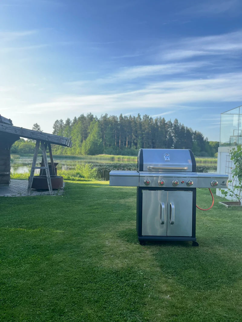 Landmann Gasolgrill Triton 4.1 maxX Rostfritt Stål