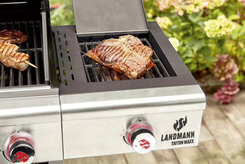Landmann Gasolgrill Triton 4.1 maxX Rostfritt Stål