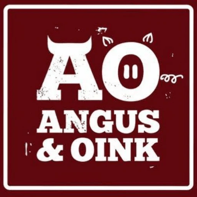 Angus & Oink Butchers Knife